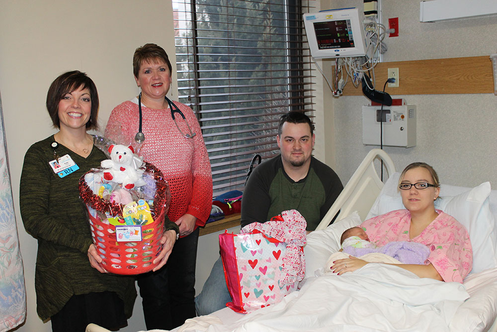 Valentine's Day Baby image at Valor Health. 