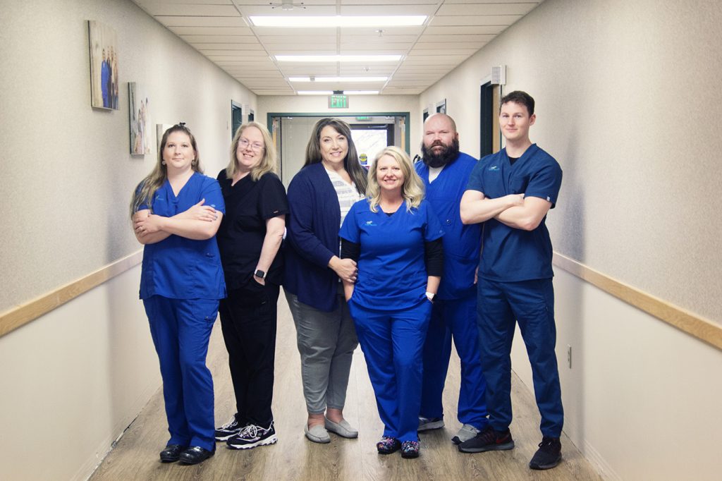 Photo of transitional care team at Valor Health